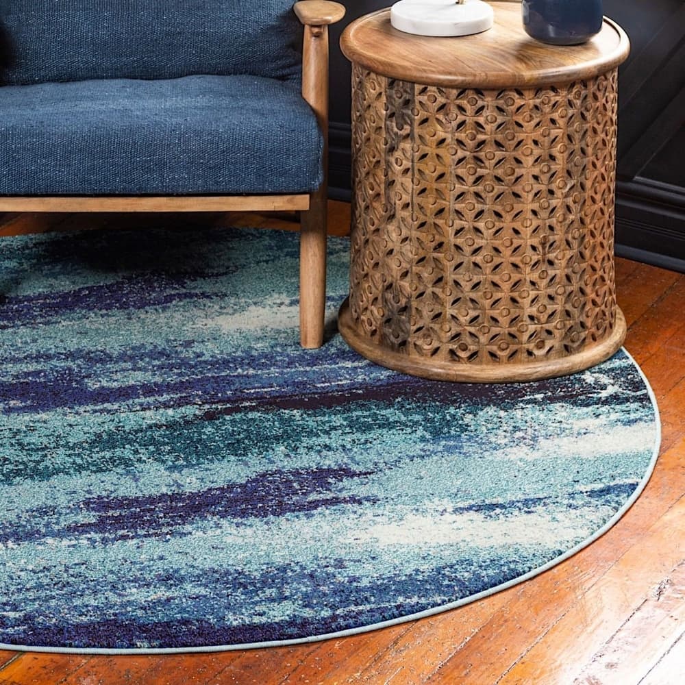 Contemporary Zhale Collection Area Rug