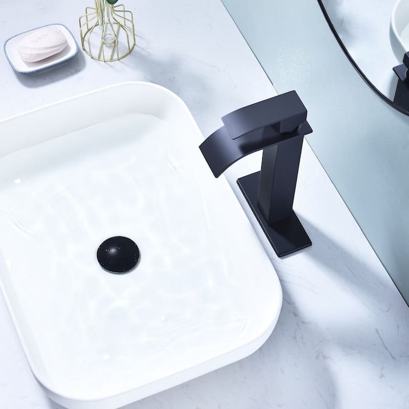 Single Hole Bathroom Vessel Sink Faucet
