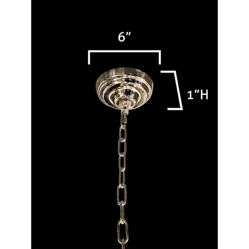Luxury Chandelier 15 Lights Crystal 25.5" Wide Spiral shape