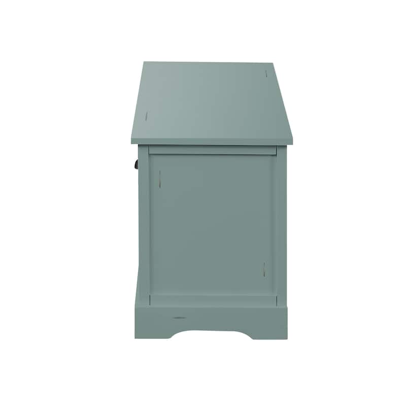 homes collection wood storage bench
