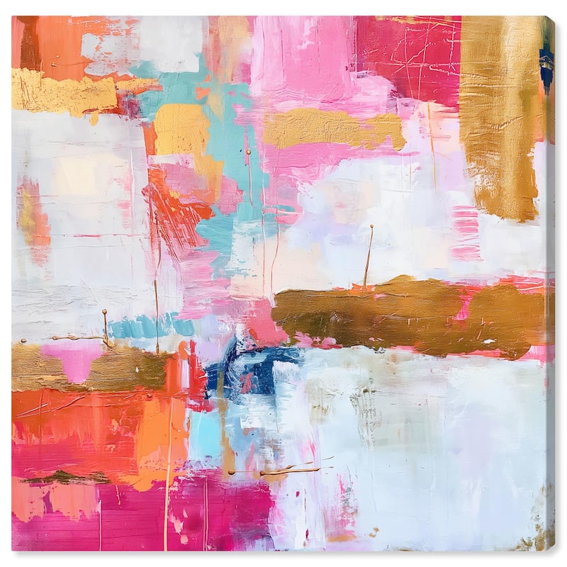 Exuberant Hues II Canvas by Art Remedy, Gallery Wrapped - 20" x 20"