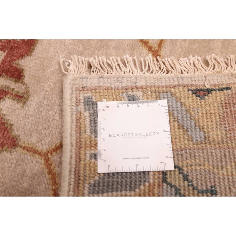 ECARPETGALLERY Hand-knotted Jules Serapi Beige, Ivory Wool Rug - 10'0 x 14'1