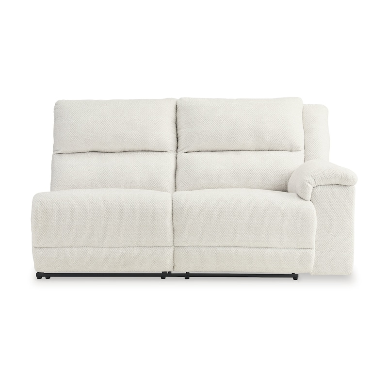 Signature Design by Ashley Keensburg White 3-Piece Power Reclining Sectional