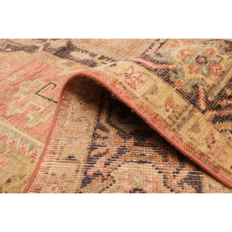 ECARPETGALLERY Hand-knotted Jules Serapi Dark Copper Wool Rug - 8'7 x 11'10