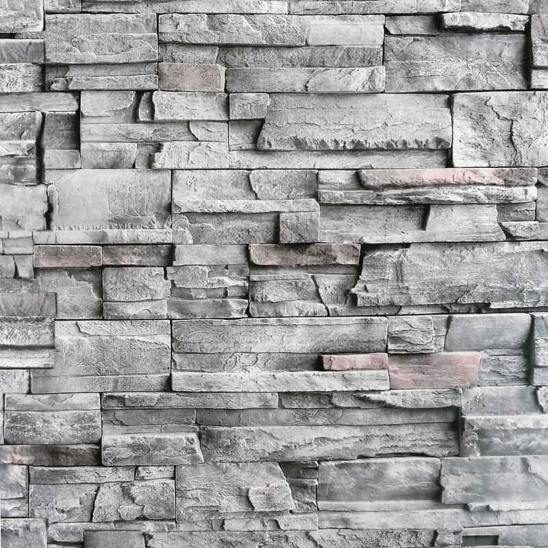 Arthouse Cornell Grey Slate Wall Wallpaper