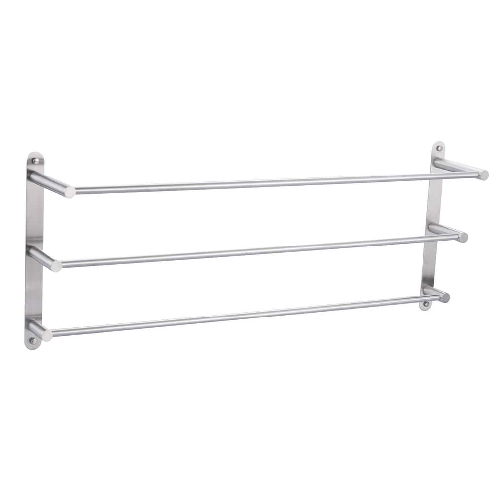 WOWOW Modern 3-Tier Wall Mounted Towel Rack