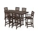 preview thumbnail 24 of 44, POLYWOOD Lakeside Plastic 7-Piece Bar Set