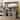Moasis 47" Farmhouse Rustic Grey Oak Buffet Cabinets Sideboard Buffet Cabinets with Sliding Barn Door
