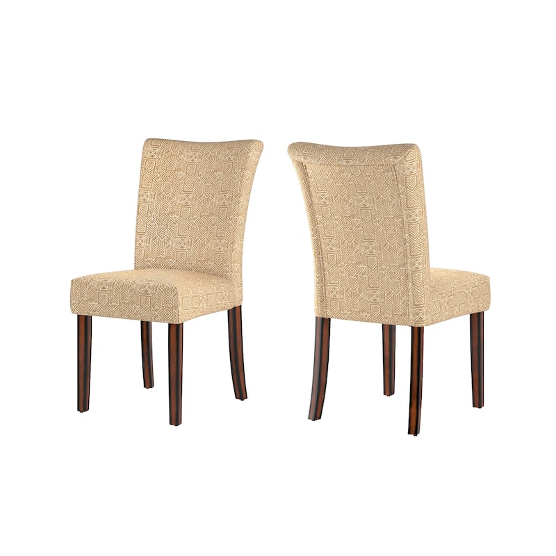 Cannes Upholstered Parson Dining Chair (Set of 2) by iNSPIRE Q Bold