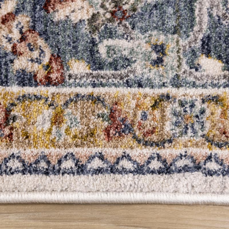 Olivia Collection - Classic Elegant Border Area Rug