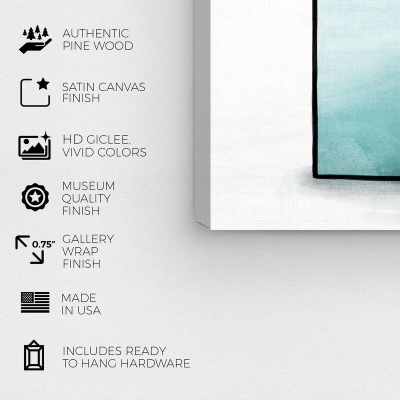 Wynwood Studio Canvas Fashion and Glam Amore Bag Green and Mint Green Glam Wall Art Canvas Print