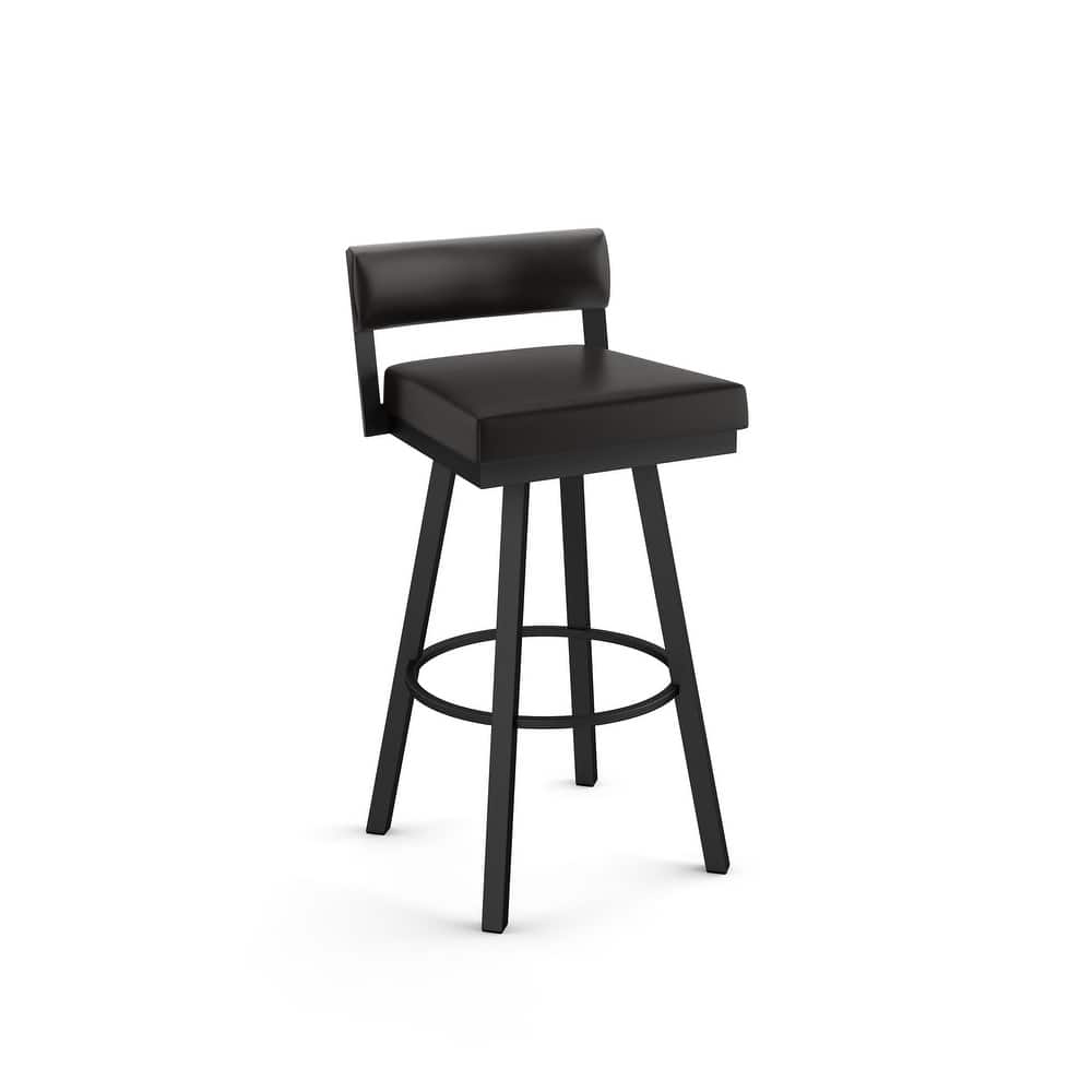 Amisco Travis Swivel Counter and Bar Stool