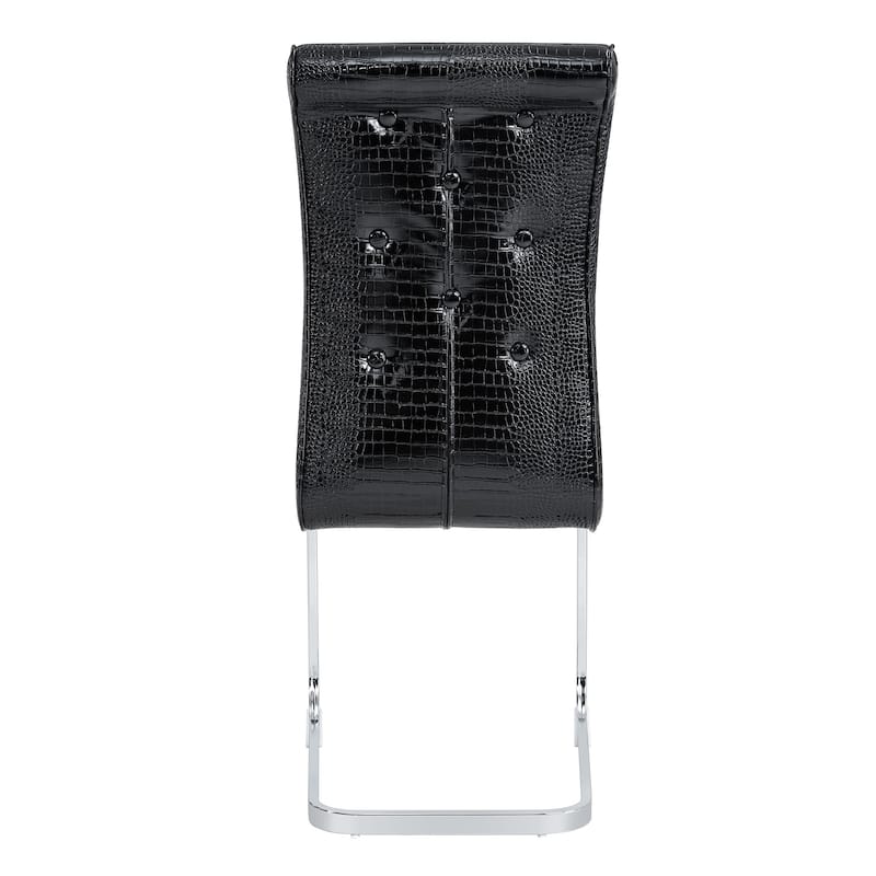 Set of 2 Upholstered Dining Chairs