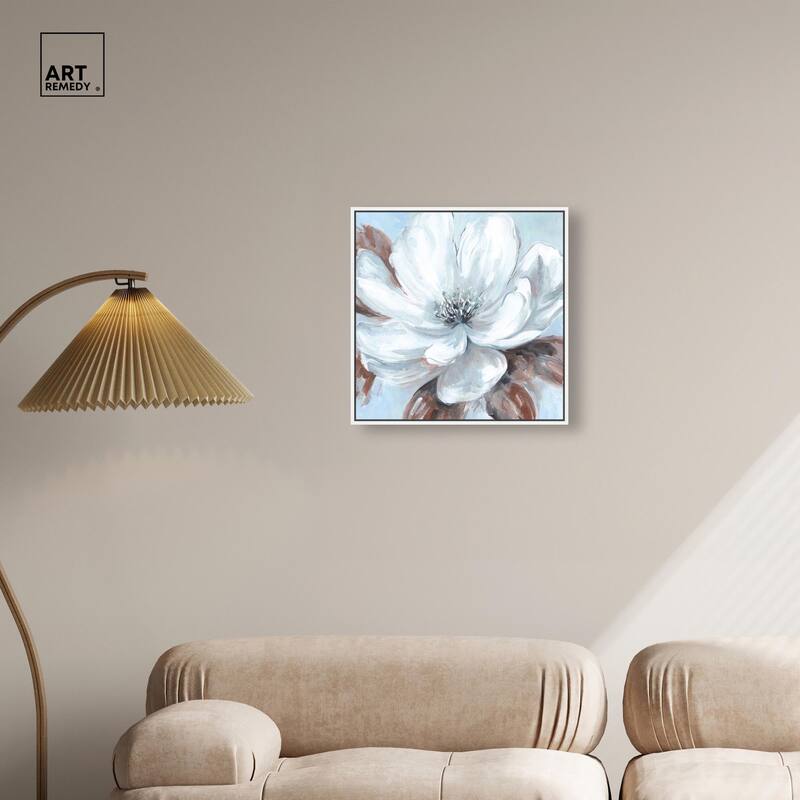 Delicate Blooms I Canvas by Art Remedy