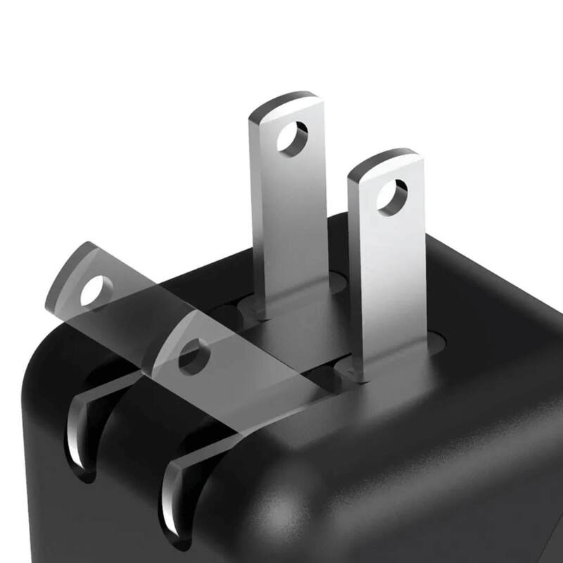 Xyst 2.4-Amp Dual USB Foldable Wall Charger