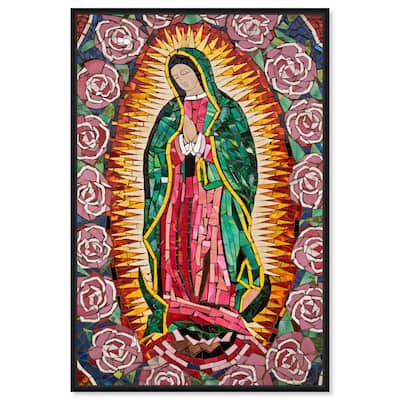 Mother of Mosaic Canvas by Art Remedy