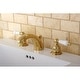 preview thumbnail 15 of 15, Kingston Brass Victorian Mini-Widespread Bathroom Faucet with Pop-Up