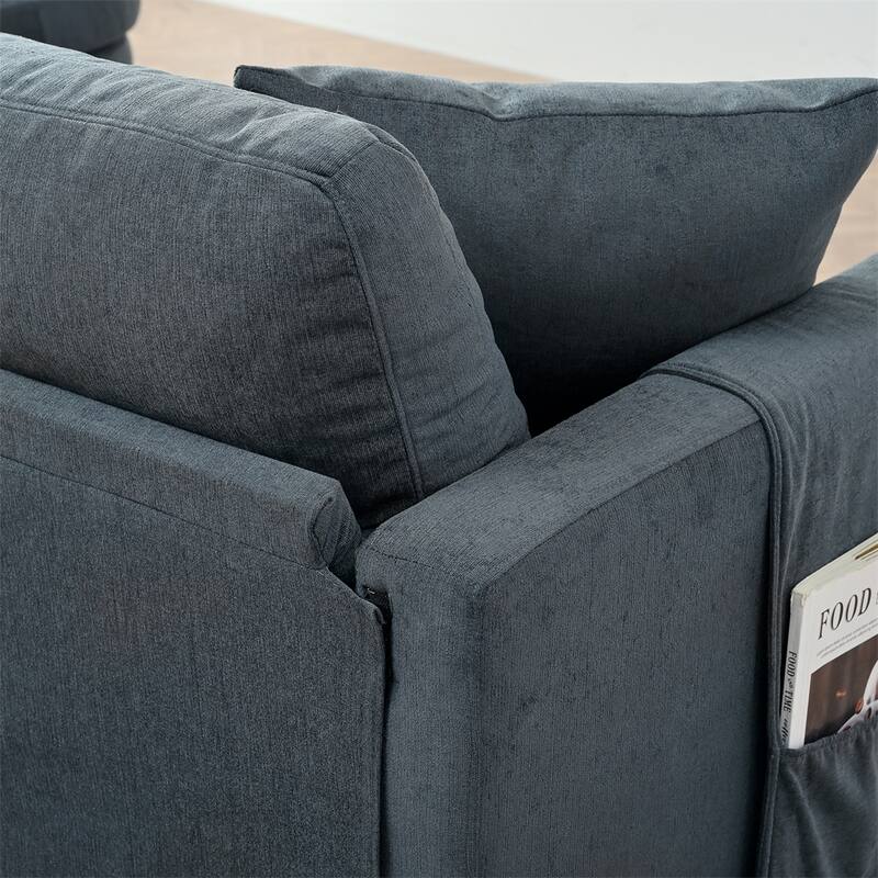SOFA with Ottoman and Convenient Bag