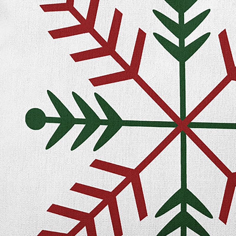 Winter Glow Snowflake Accent Pillow