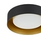 preview thumbnail 9 of 15, 5CCT Dimmable Ceiling Light Round Drum Flush Mount - 13.8 in