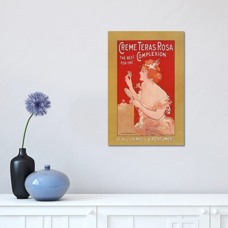 iCanvas "Vintage Ad Poster" by Unknown Artist Canvas Print - 18x12x1.5