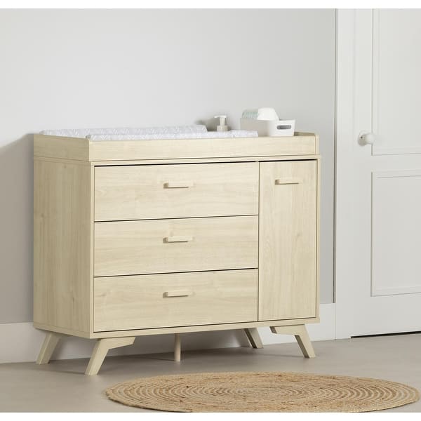 slide 2 of 17, South Shore Milos 3-Drawer Changing Table