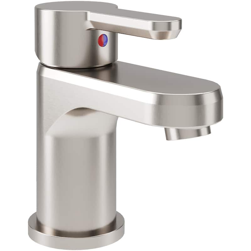 Symmons SLS3312PP Solarity 1.0 GPM Vessel Single Hole Bathroom Faucet - Satin Nickel