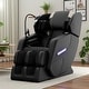 preview thumbnail 16 of 19, PU Leather Zero Gravity Massage Chair with Full Body Air Bags, 6 Rollers, Heating, Bluetooth, Recliner Chair Black