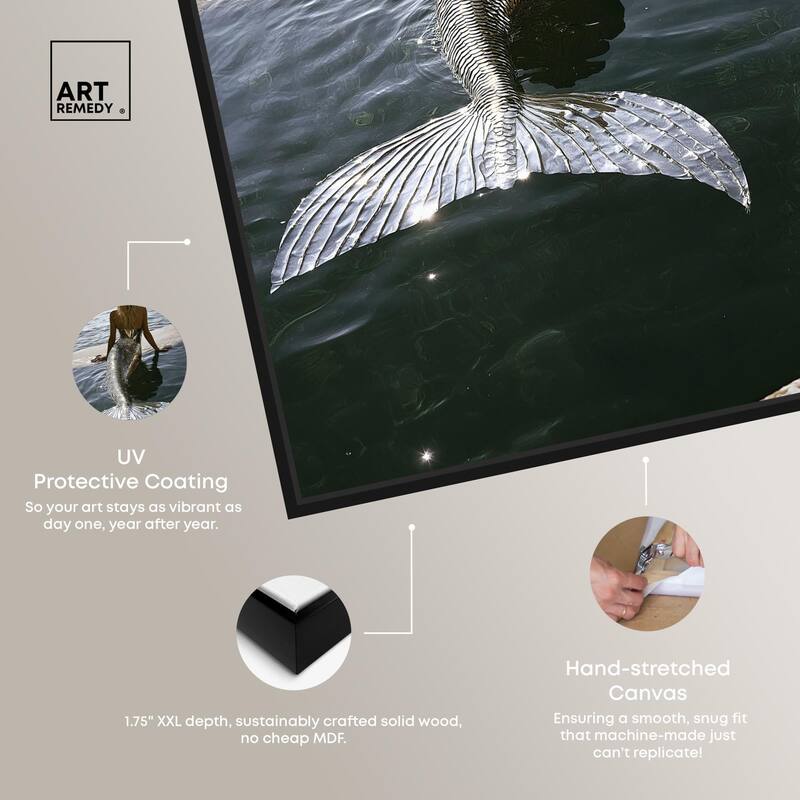 Mermaid Noon Canvas by Art Remedy