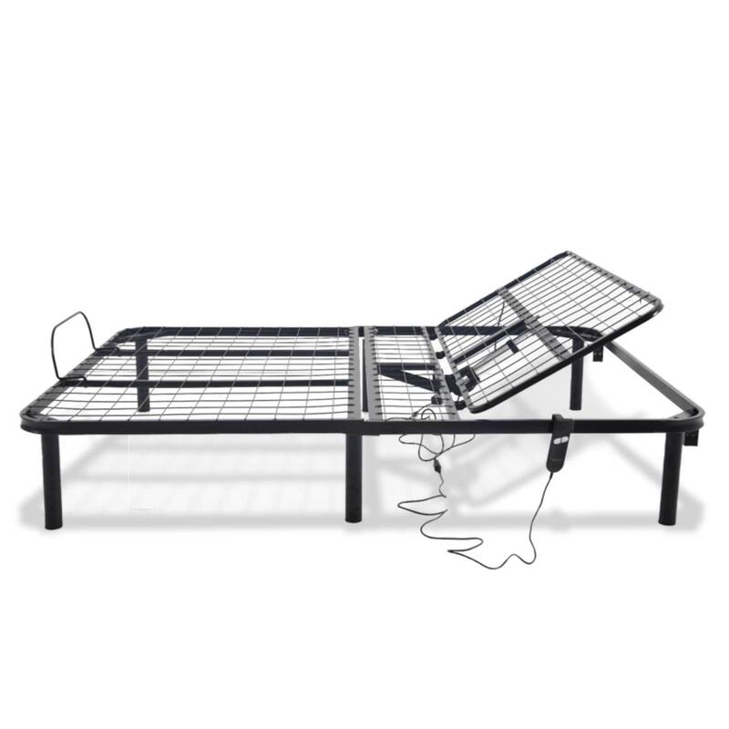 Queen Size Steel Head-Up Adjustable Open Frame with 850 lb Capacity
