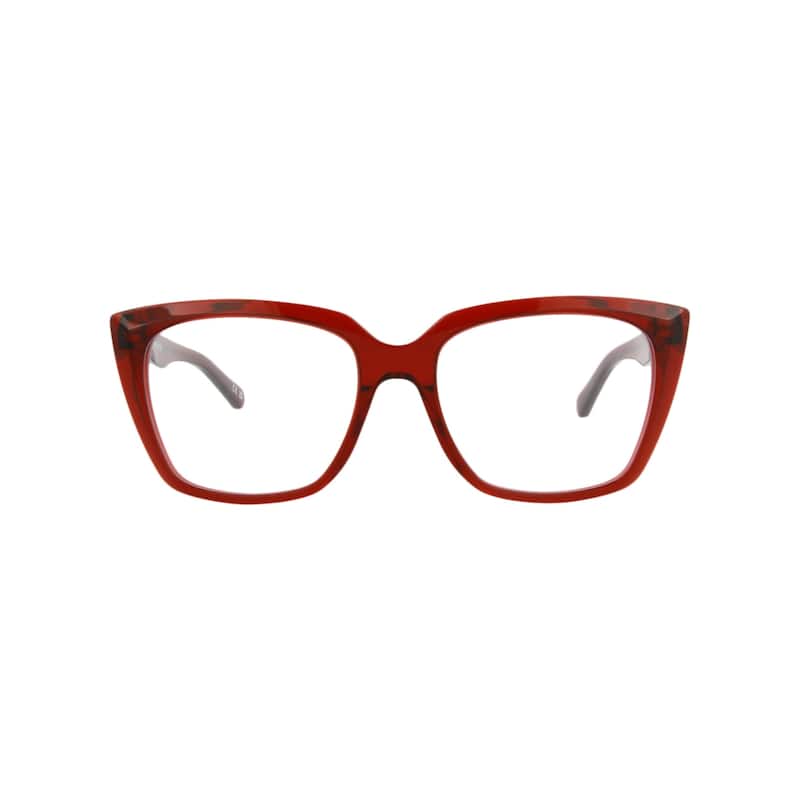 Balenciaga Cat Eye-Frame Acetate Optical Frames - Red Red Transparent - Red
