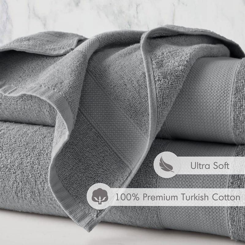 Chelsea Square Premium Turkish Cotton 500GSM Plush 6pc Towel Set