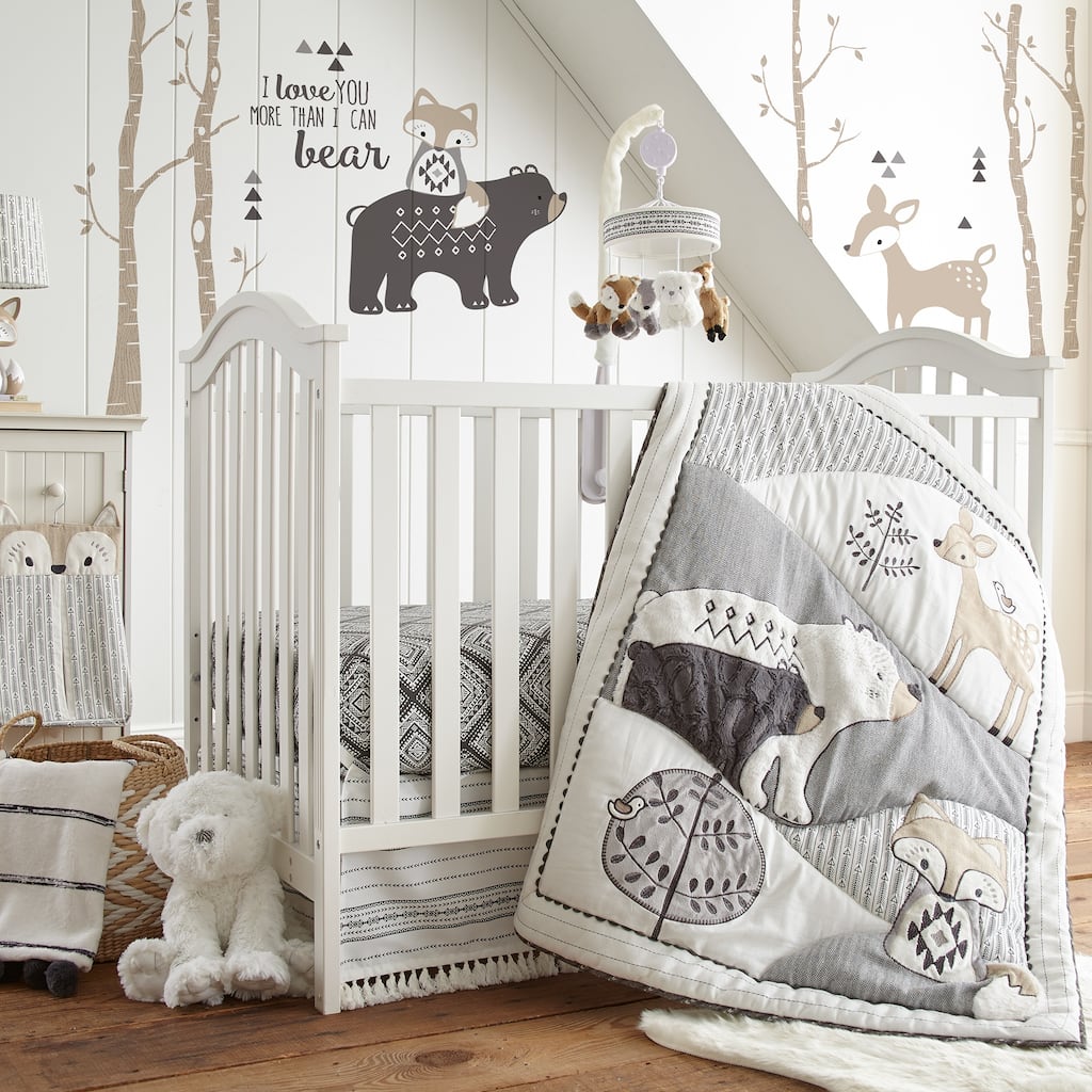 Bailey 5-Piece Nursery Crib Bedding Set - Levtex Baby