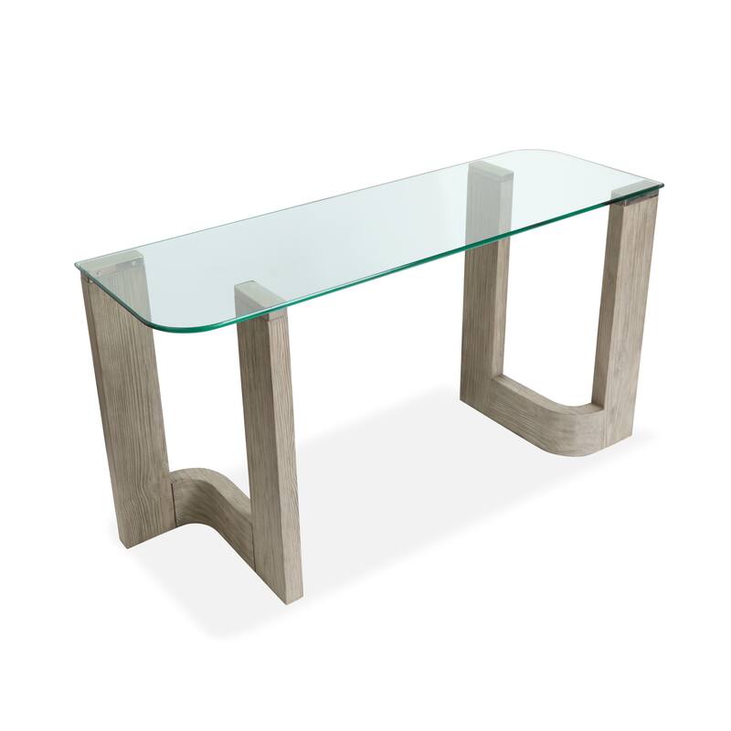 Magnussen Home Bartlett Smokey Pine Rectangular Sofa Table - 52''W x 17''D x 28''H