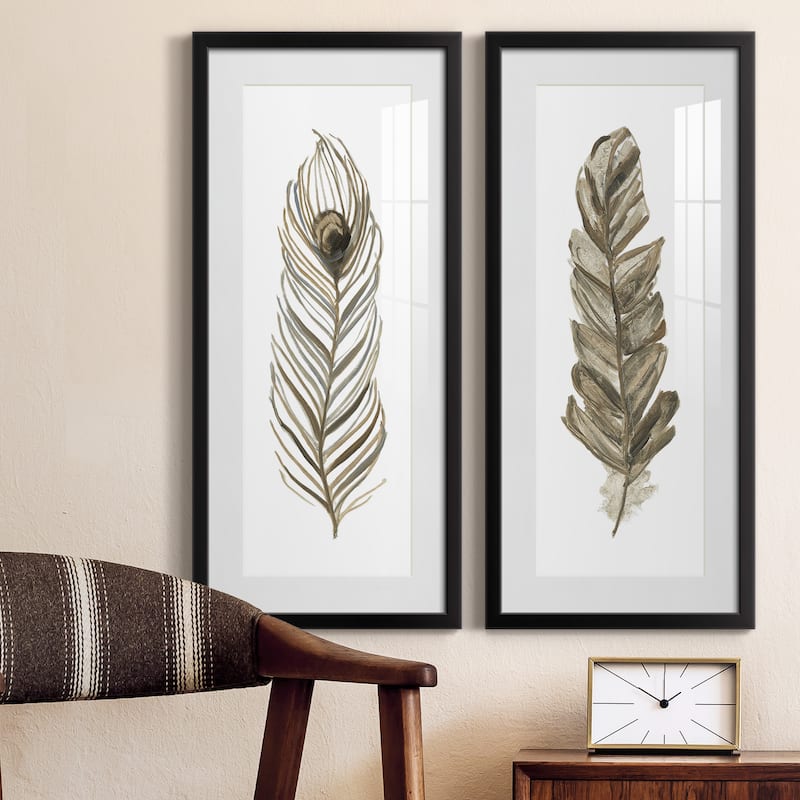 Soft Feather II-Premium Gallery Framed Print - Ready to Hang