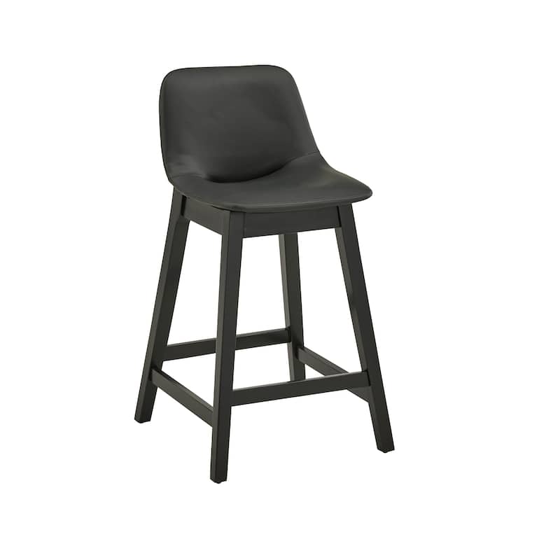 Savinhill Black Finish 44" Round Counter Height Dining Set by iNSPIRE Q Modern