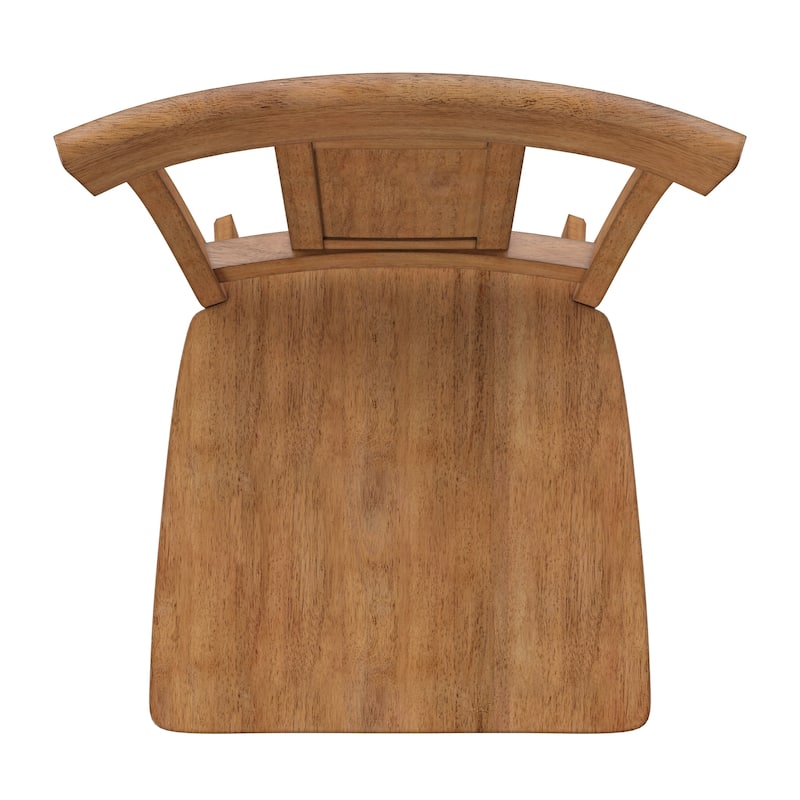 Eleanor Panel Back Wood Counter Chair (Set of 2) by iNSPIRE Q Classic