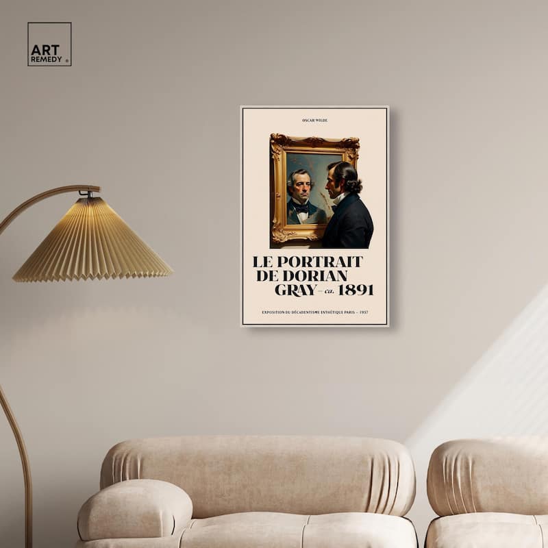 Decadent World of Dorian Gray Canvas by Art Remedy