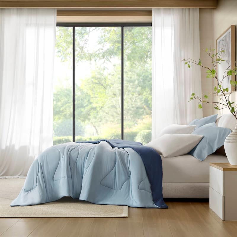 Harbor House Cool Touch Reversible Tencel Blanket