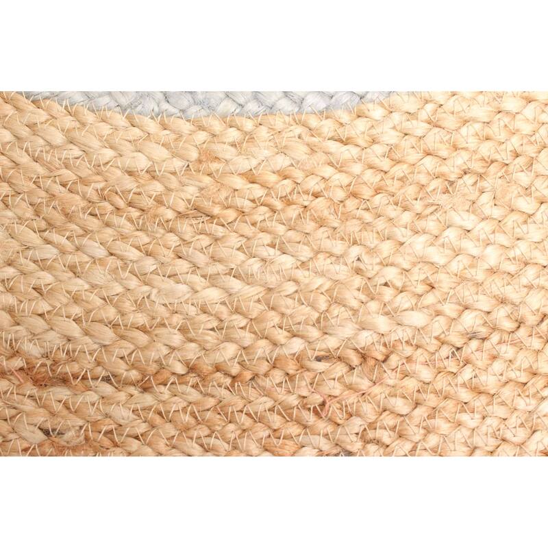ECARPETGALLERY Braided Weave Palas Denizli Tan Jute Rug - 3'10 x 3'10