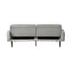 preview thumbnail 9 of 14, Serta Bailey Convertible Sofa in Light Grey Woven Fabric