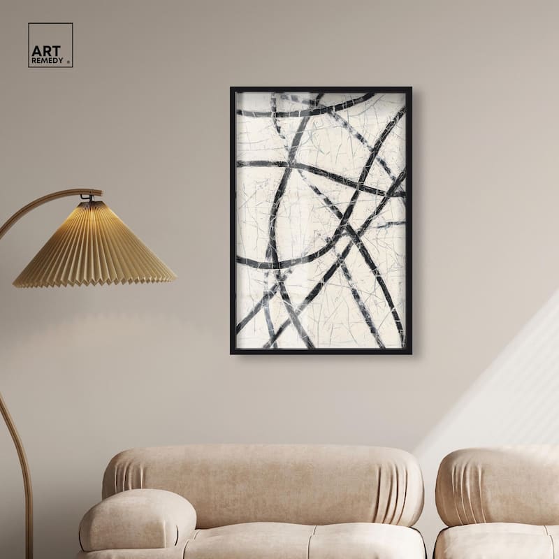 Intersecting Lines II Shadowbox by Art Remedy