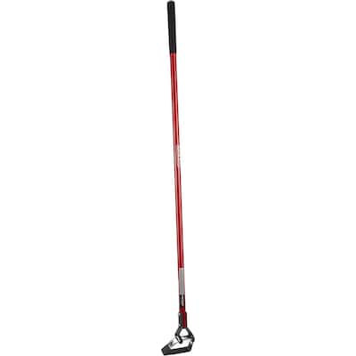 Radius Garden Premium Long Handle Manure/Action Hoe, Fiberglass Shaft