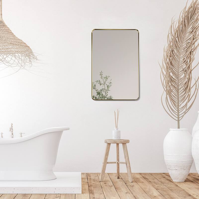 Altair Nettuno Bathroom/Vanity Aluminum Framed Wall Mirror