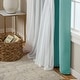preview thumbnail 73 of 108, ATI Home Catarina Layered Curtain Panel Pair with grommet top