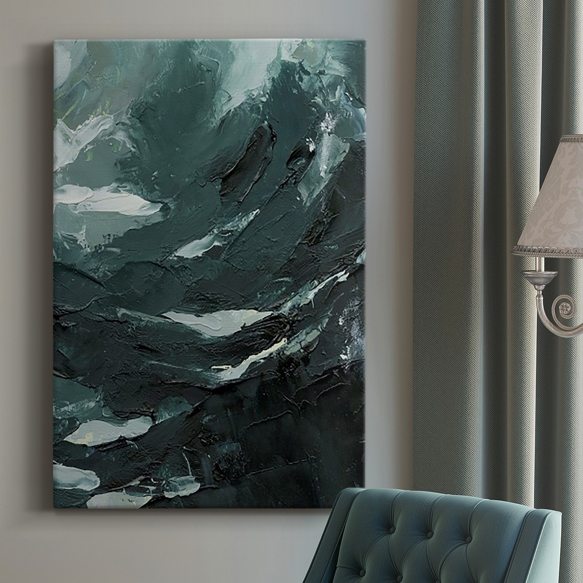 Etrarium3rd 海の涙Canvas 欠片Canvas Lost in the Sea II Premium Gallery Wrapped Canvas - Ready to