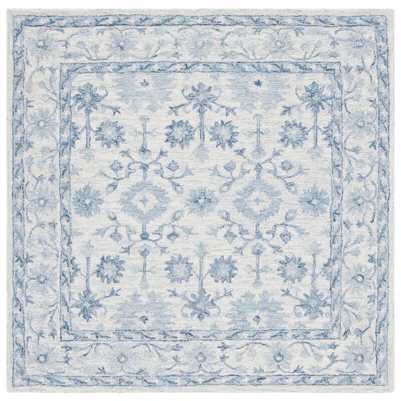 SAFAVIEH Handmade Micro-Loop Gertraut Wool Rug