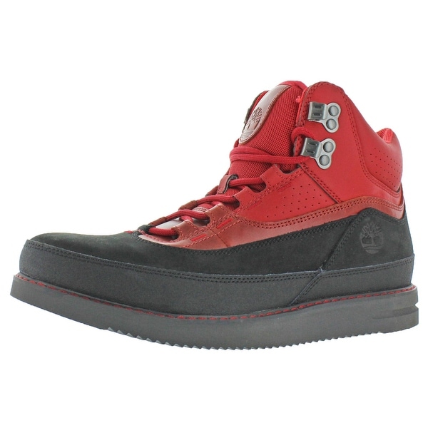 timberland red shoes