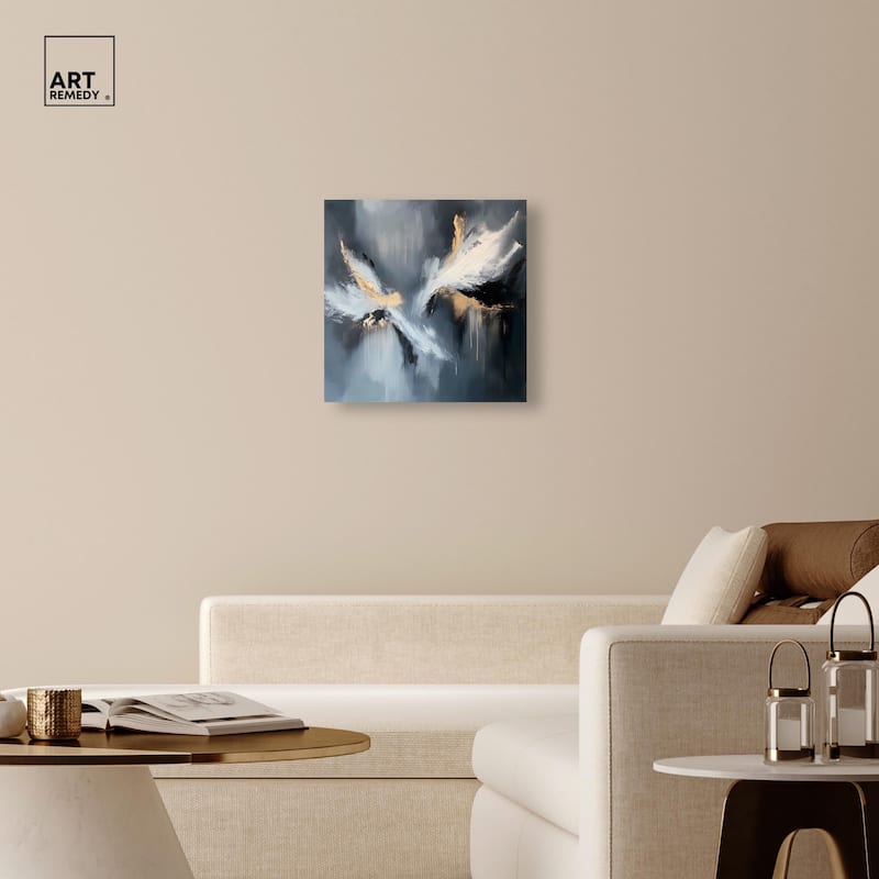 Wings of Gold Canvas by Art Remedy, Gallery Wrapped