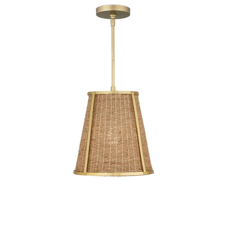 Currey & Company Deauville Small Pendant - 19"h x 14"dia - 19"h x 14"dia